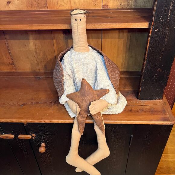 3ft Vintage Rare Honey & Me Primitive Angel Doll FLAWLESS Condition - Picture 8 of 8